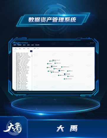 大(dà)禹數據資産管理系統